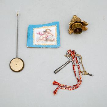 BORDSGARNITYR, 3 delar. Louis XVI-stil, 1800-talets slut.