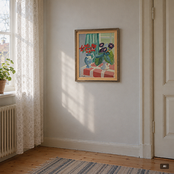 Helge Frender, Blomsterstilleben.