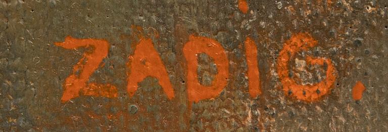 Jacques Zadig, "Red-haired model".