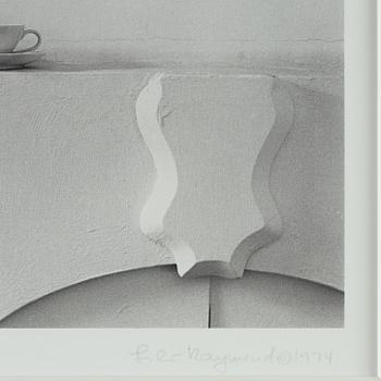 Lilo Raymond, photograph signed and dated 1974.