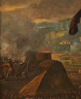 Alexander van Gaalen (Gaelen), hans krets, Wilhelm III av Oranien i slaget vid Boyne 1690.