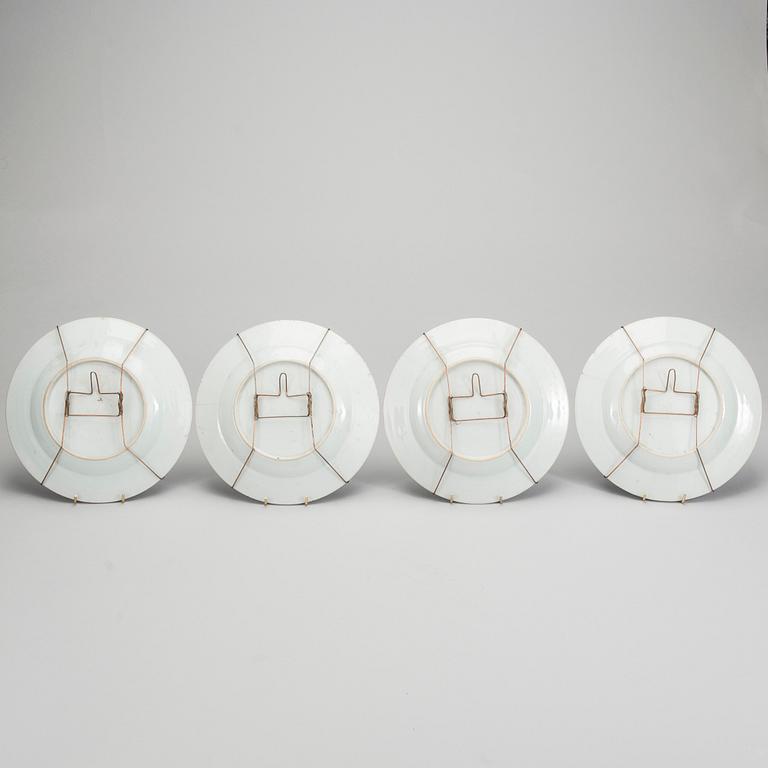 TALRIKAR, 4 ST, Kiina, Qianlong, 1700-tal.