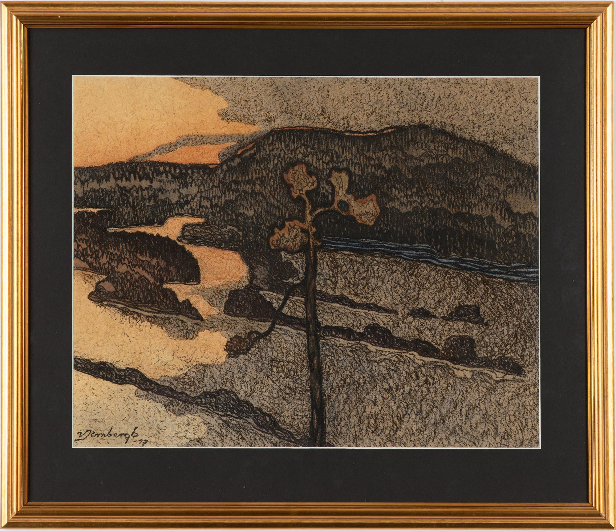 Victor Jernbergh, Twilight over the River.