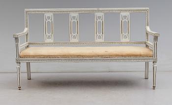 SOFFA, gustaviansk stil, 1900-talets början.
