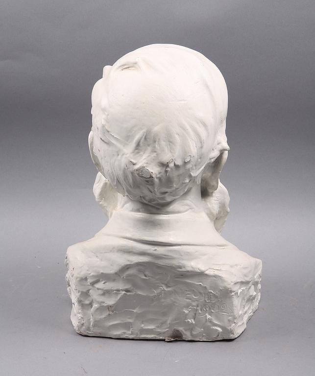 NEUJD, HERMAN efter. Skulptur, gips, tidigt 1900-tal.