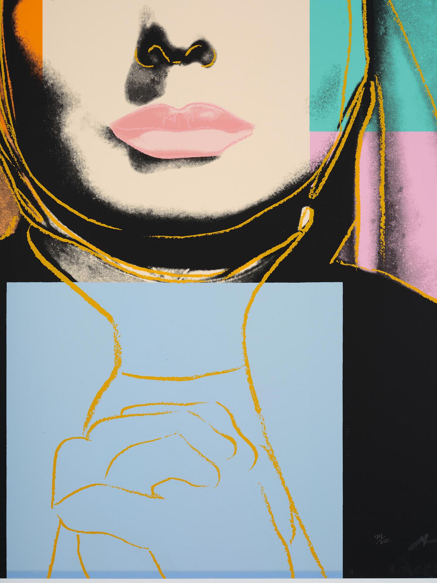 Andy Warhol, "The Nun", ur: "Three portraits of Ingrid Bergman".