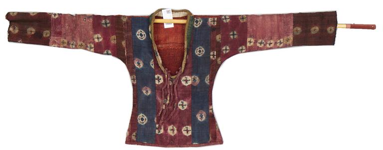 Antique Tibetan jacket, Nambu fabric.