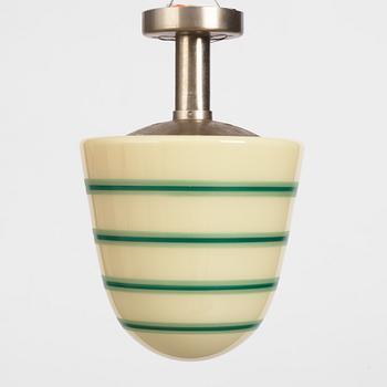 Harald Notini, a ceiling lamp, model "10836", Arvid Böhlmarks Lampfabrik, 1930s-40s.