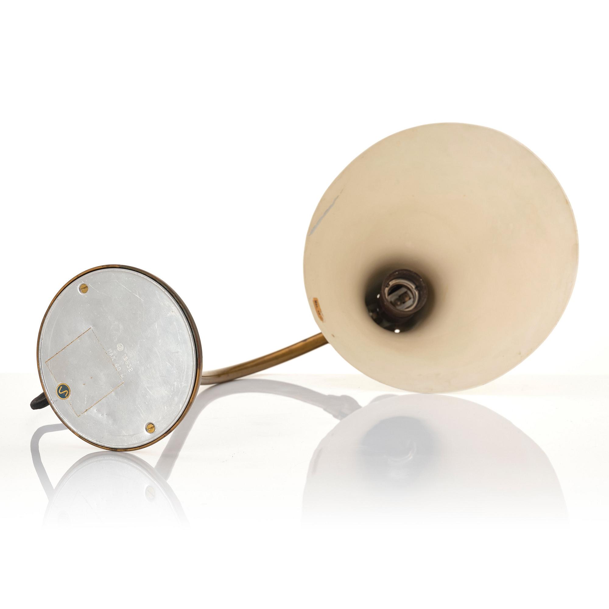 Harald Notini, a table lamp, model '15632', Arvid Böhlmarks Lampfabrik, Sweden, 1950s.