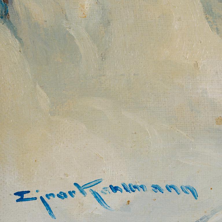 EJNAR KOHLMANN, olja på duk, sign.