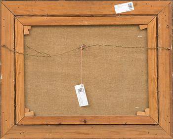 HUGO ÖFVERSTRÖM, olja på duk signerad.