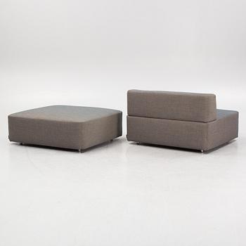 Christophe Pillet, a sofa and an ottoman,  Offecct.