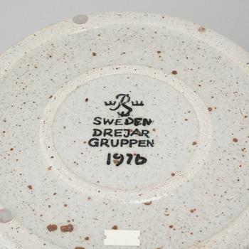 Seven stoneware and porcelain items from Rörstrand, third quarter of the 20th century.