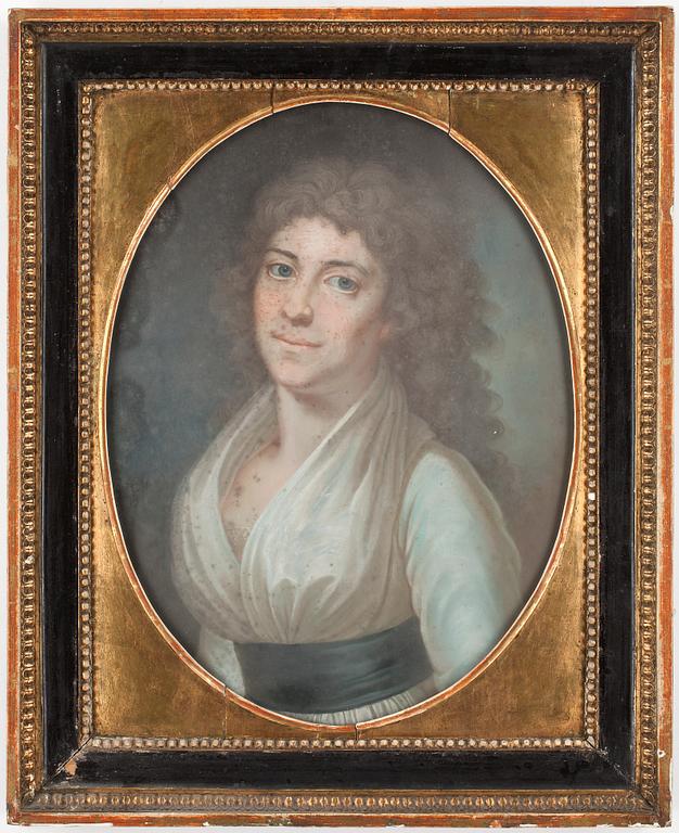 JONAS FORSLUND, pastell, signerad daterad 1797.