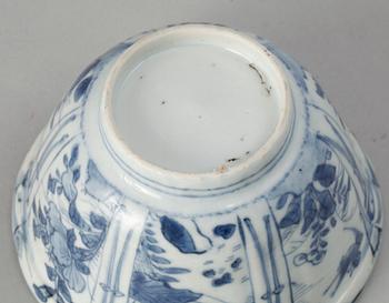 SKÅL, porslin, Kangxi, Kina 1600-tal.