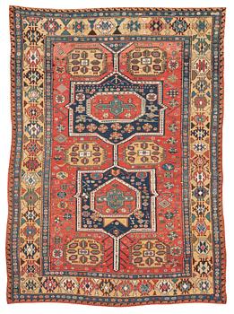 1331. ANTIQUE EAST CAUCASIAN SOUMAK. 275 x 195 cm.