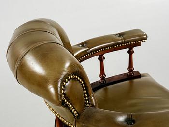 A arm chair from the latter half of the 20th century.