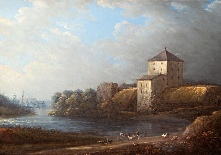 Carl Johan Fahlcrantz, Nyköpings slott.