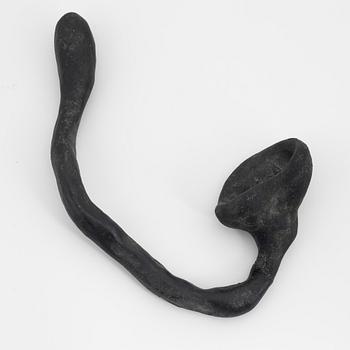 Annika Svenbro, sculpture, patinated steel, signed AS.