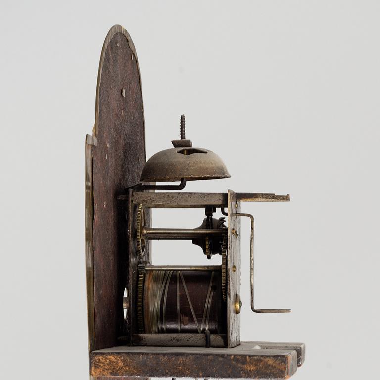 A first half of the 19th Century painted longcase clock.