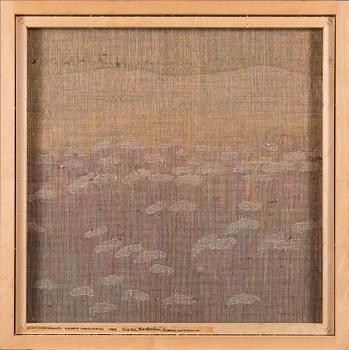 Viena Mertasalmi, translucent weaving, signed Viena Mertsalmi 1998.