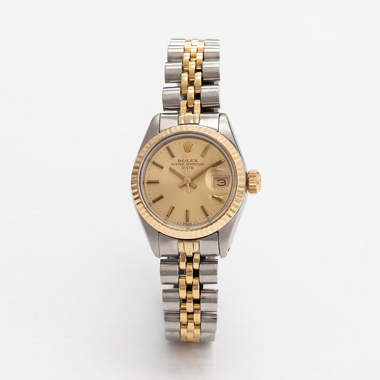 Rolex, Oyster Perpetual, Date, wristwatch, 26 mm.