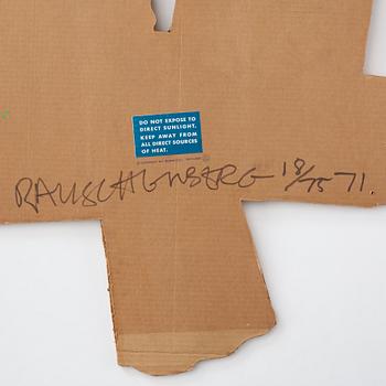 Robert Rauschenberg, Cardbird V ur: "Cardbird series".