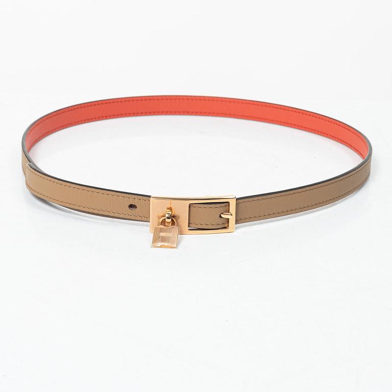Hermès, Belt, "Lucky 15", size 75.
