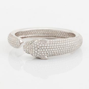 A Cartier Panthère bracelet.