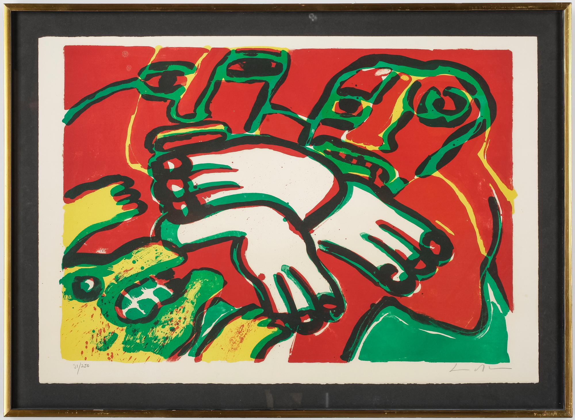 BENGT LINDSTRÖM, färglitografi, signerad och numrerad 31/250.