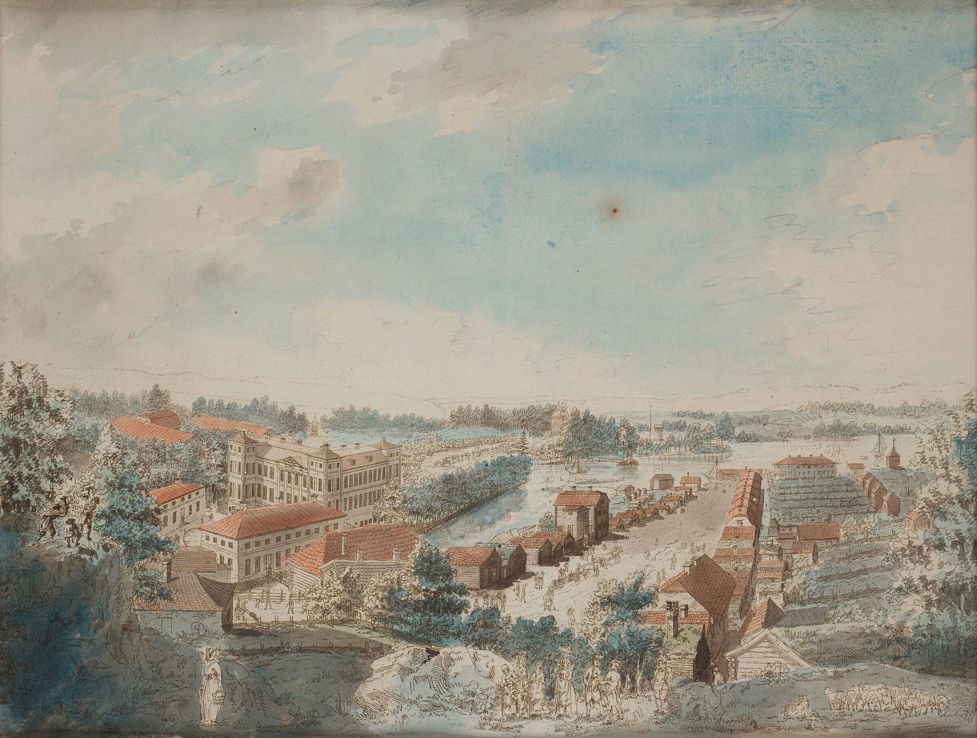 Johan Peter Cumelin, "Vue de Finspong".