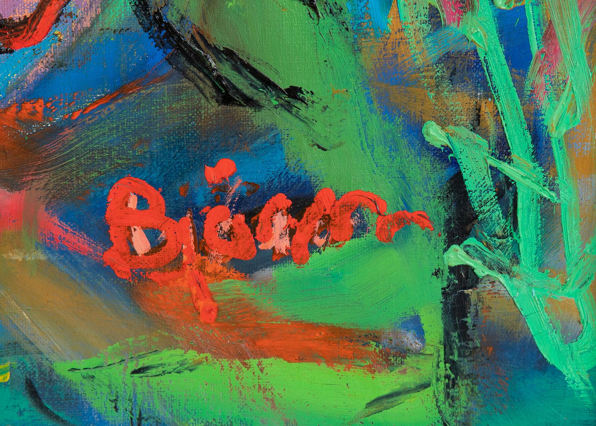 Björn Björnholt, oil on canvas, signed.