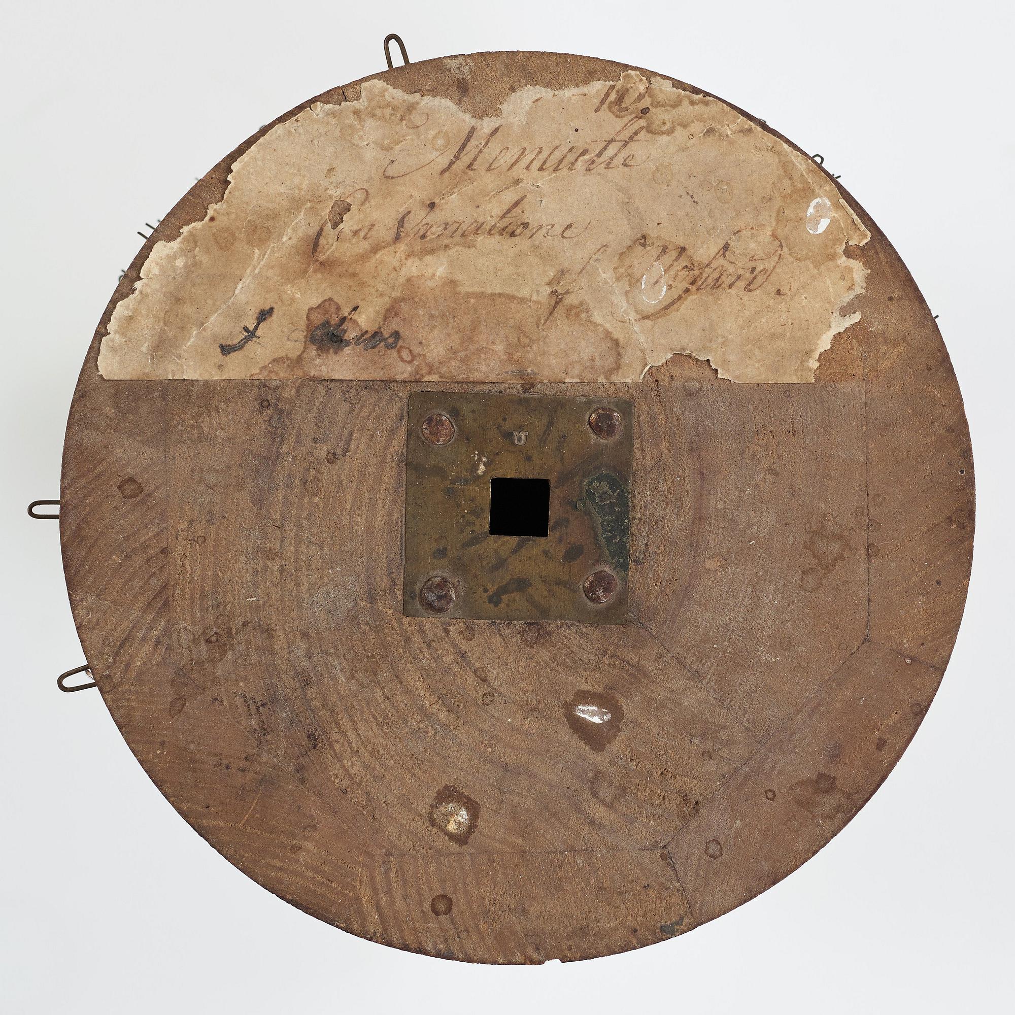 GOLVUR med spelverk, av Peter Strand 1798, med 14 stycken musikrullar. Sengustavianskt.