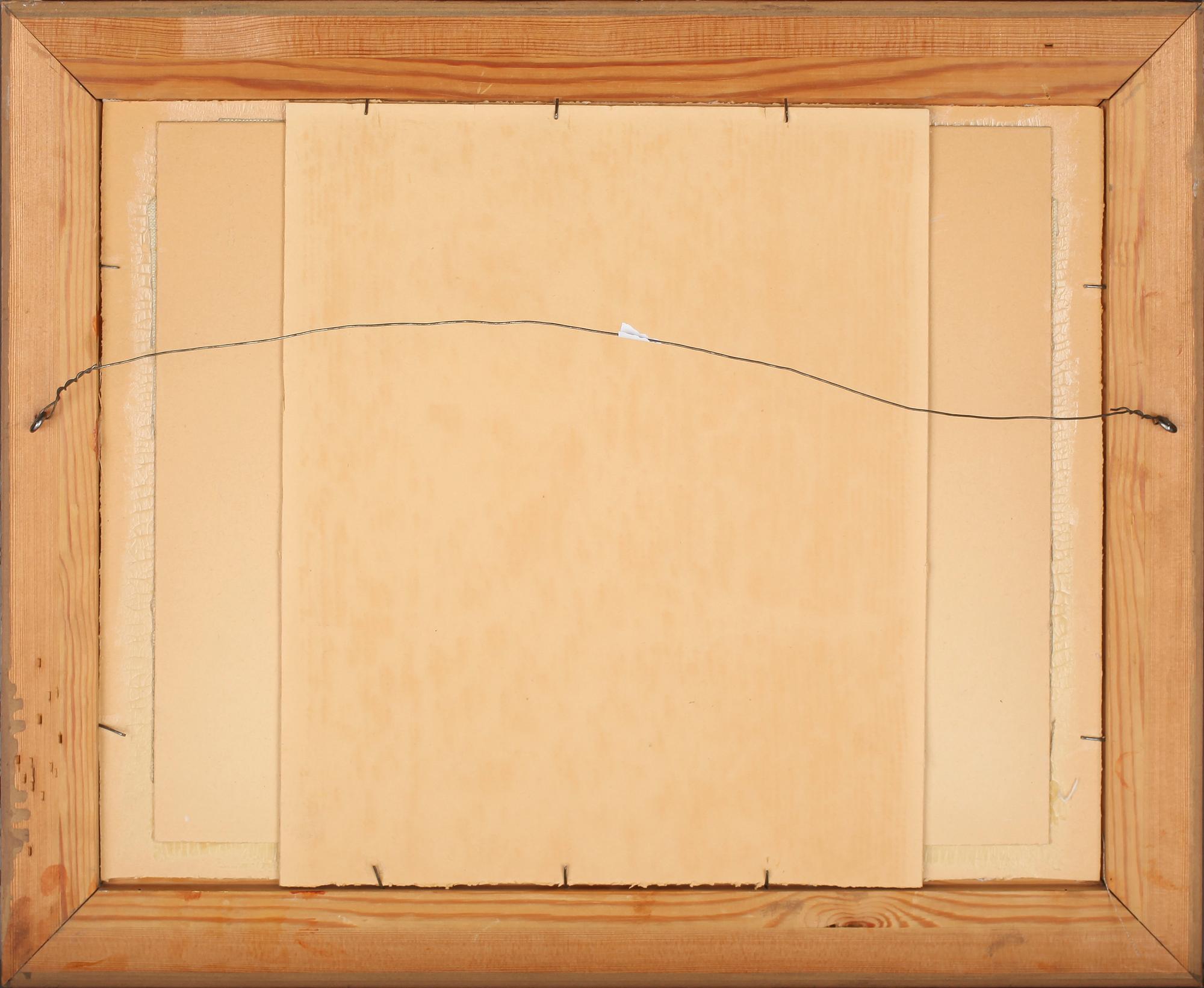 MAURICE BLANCHARD, blandteknik, signerad.