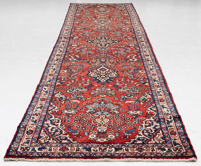 A Mehraban runner, c. 515 x 110 cm.