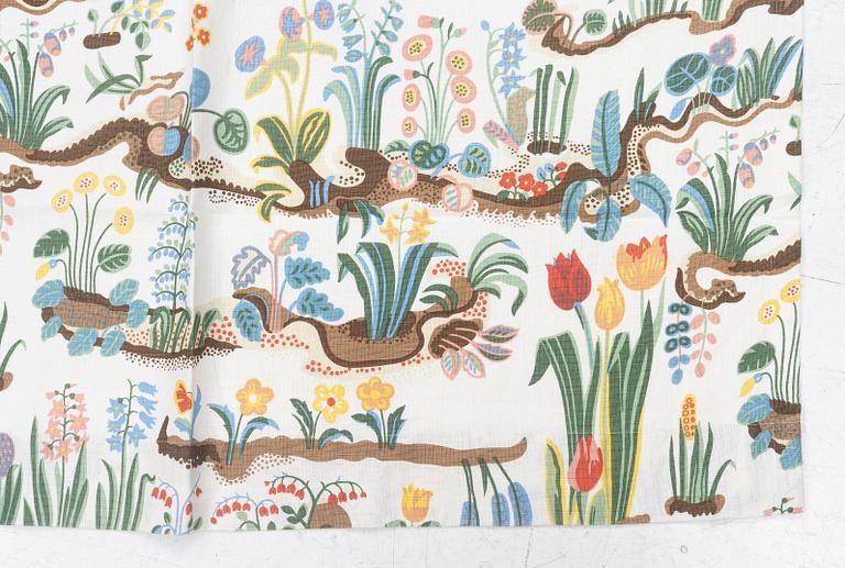 Josef Frank, curtains, a pair, "Primavera", Svenskt Tenn.