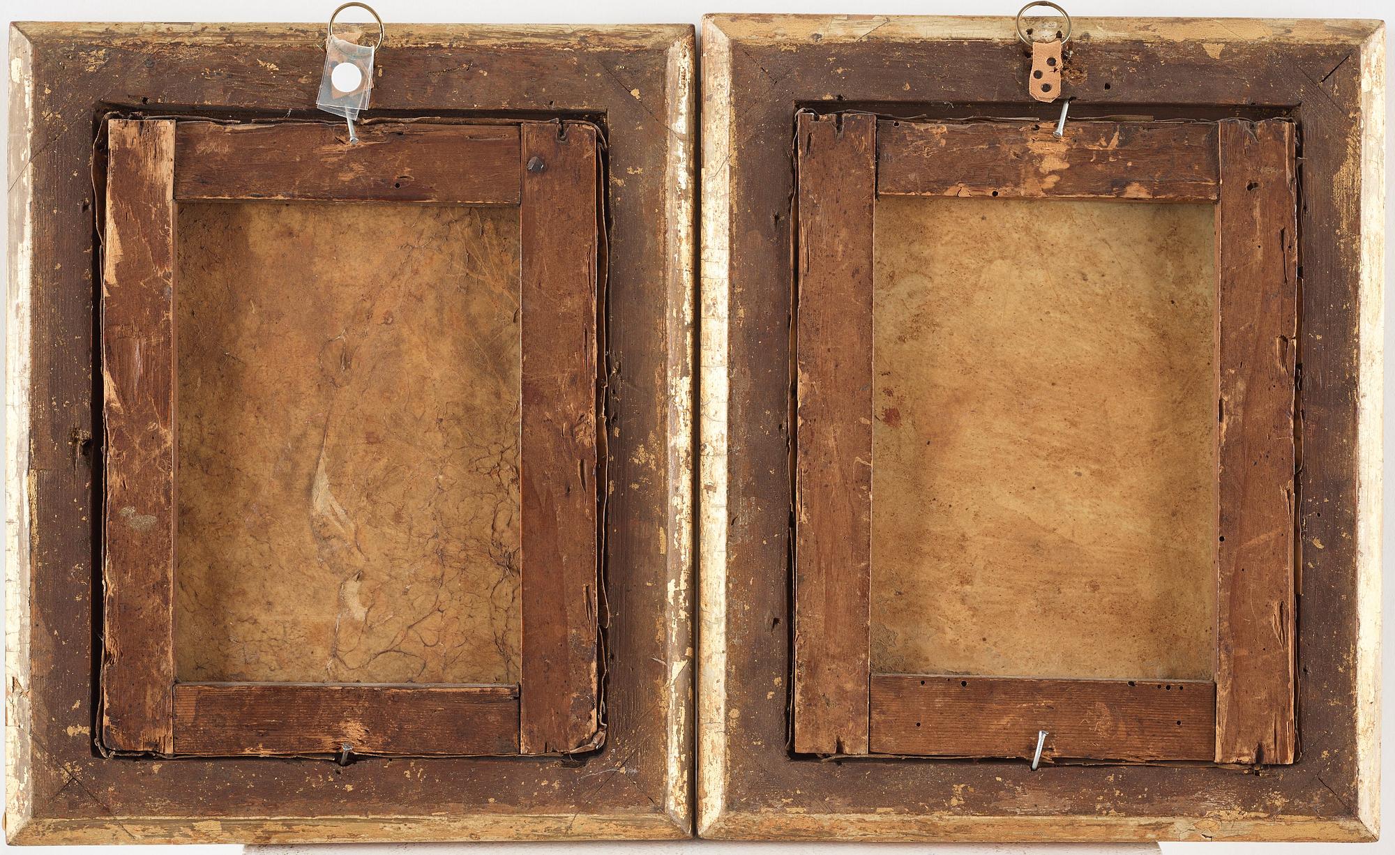 Ulrica Fredrica Pasch Attributed to, Gustaf III (1746-1792) & Sofia Magdalena (1746-1813).