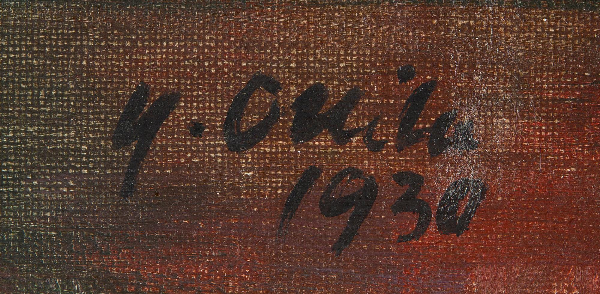 Yrjö Ollila, Blommor i vas.