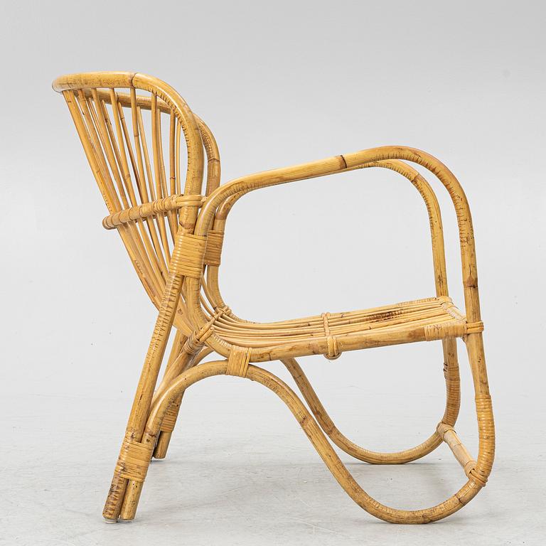 A Swedish Modern armchair, mid-20th Century.