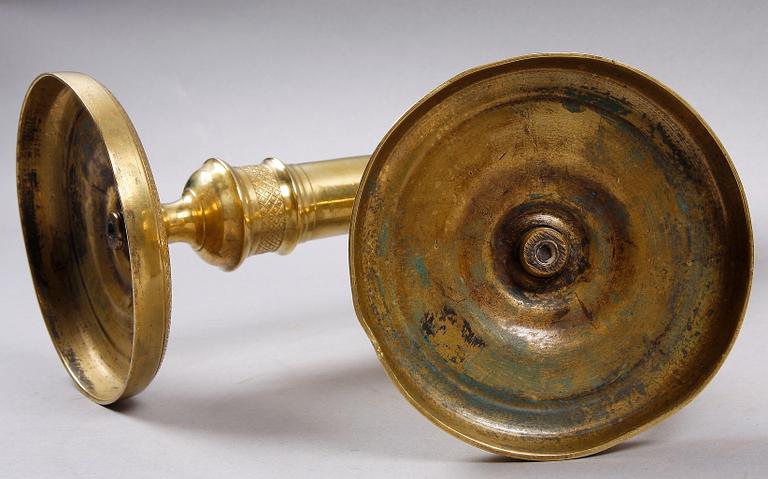 LJUSSTAKAR, ett par, senempire, 1800-talets första hälft.