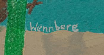 Bengt Jahnsson-Wennberg, oil on canvas/panel, signed.