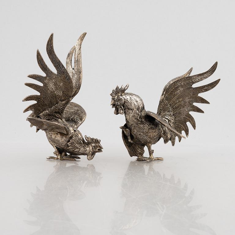 Two table decorations, Italy, second half of the 20th Century.