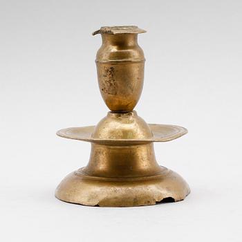 LJUSSTAKE, barock, brons, 1600-tal.