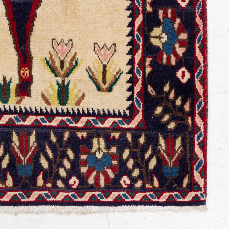 Rug, Bakhtiari, approx. 141 x 101 cm.