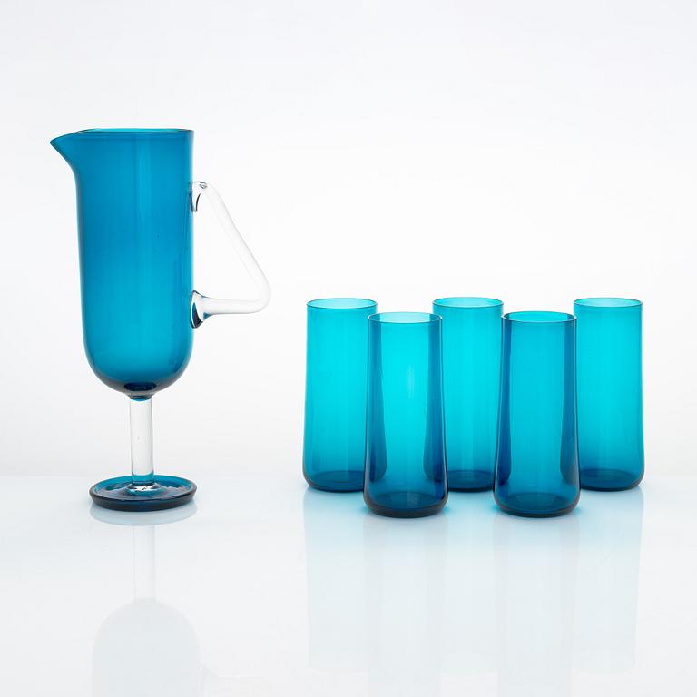 Nanny Still, servisdelar, 6 st, Harlekin, Riihimäen Lasi Oy.