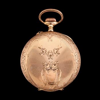 FICKUR, 14 k guld, tidigt 1900-tal.