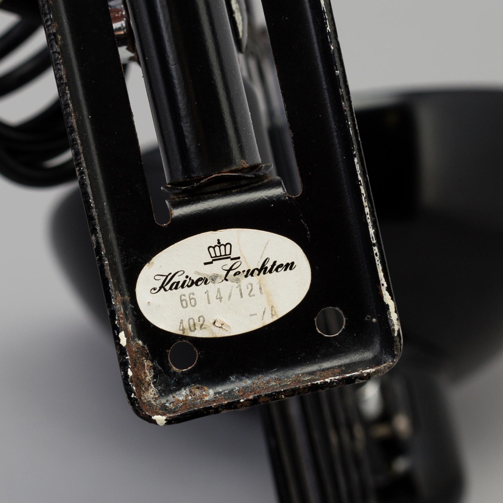 VÄGGLAMPA, Christian Dell, Kaiser & Co, formgiven 1936.