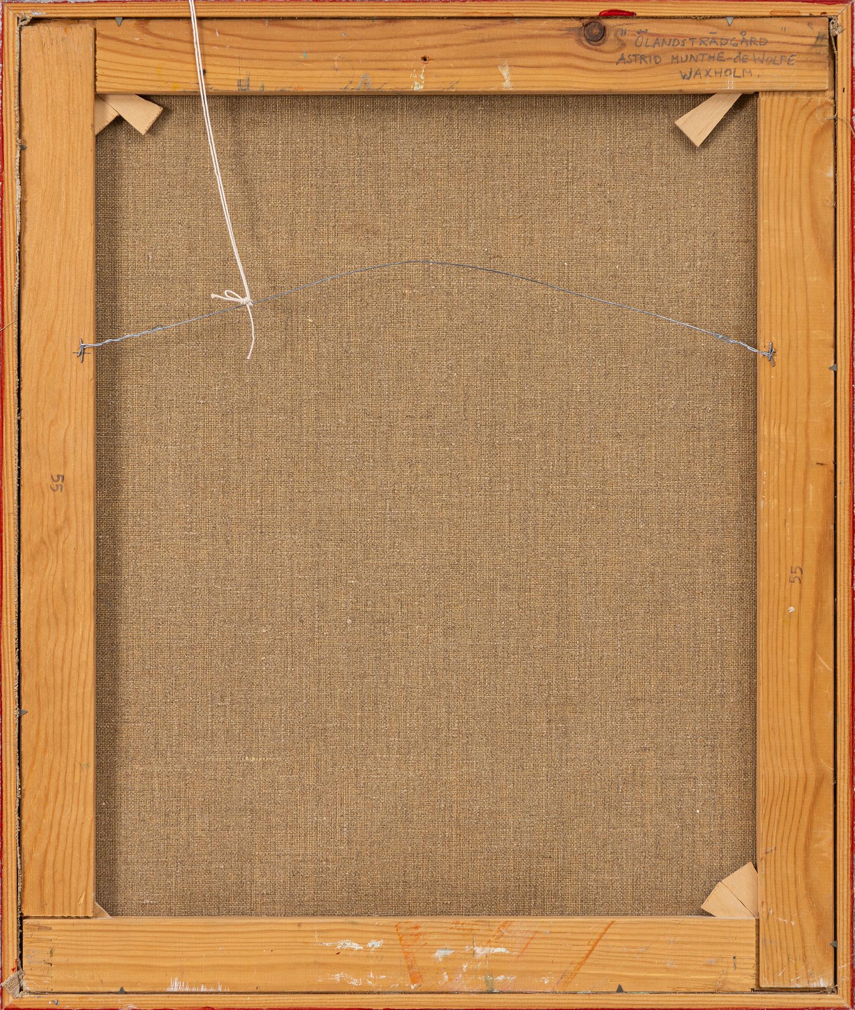 Astrid Munthe-de Wolfe, "Ölandsträdgård".