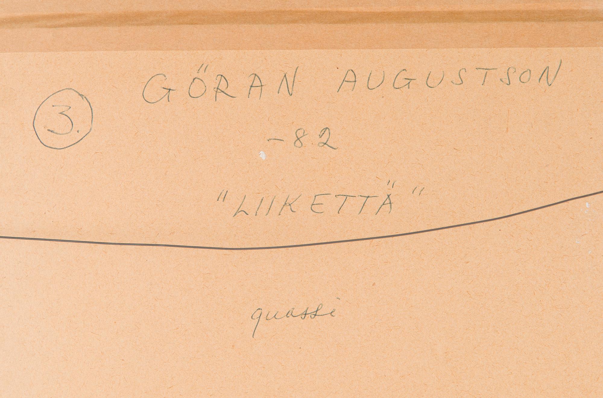 Göran Augustson, "Liikettä".