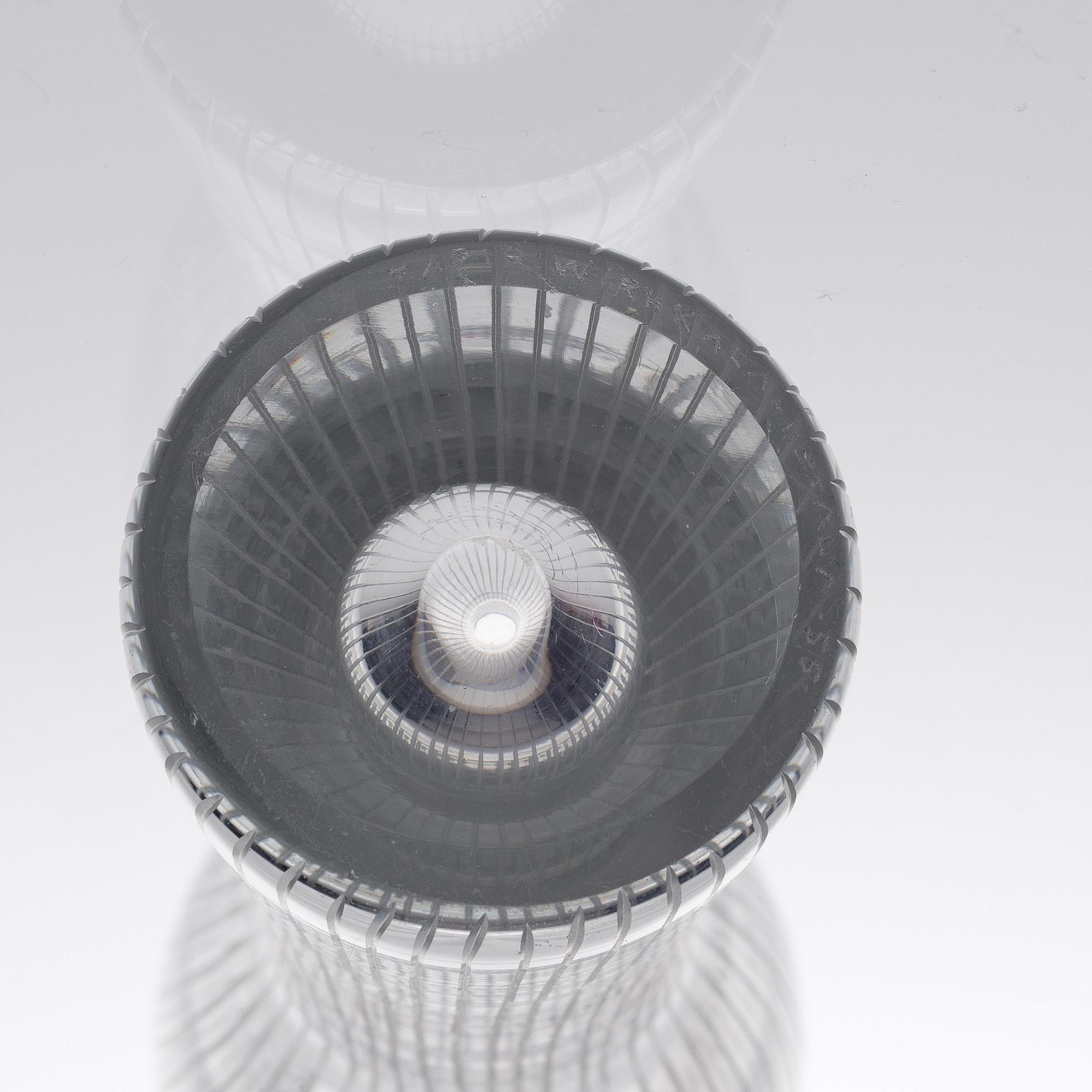 TAPIO WIRKKALA, VASE. Signed Tapio Wirkkala, Iittala. Late 1950s.